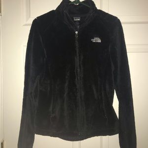 Women’s size small black furry north face
